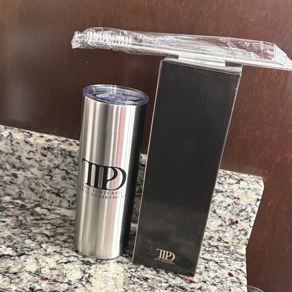 Taylor Swift Other - Taylor Swift TTPD Cup with Straw